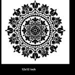 Mandala2 Stencil 12 x12 inch - H016